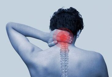 symptômes internes de l'ostéochondrose du cou