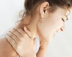 Douleur dans l'ostéochondrose cervicale